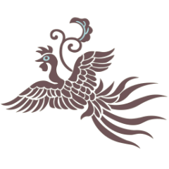 鳳凰文様