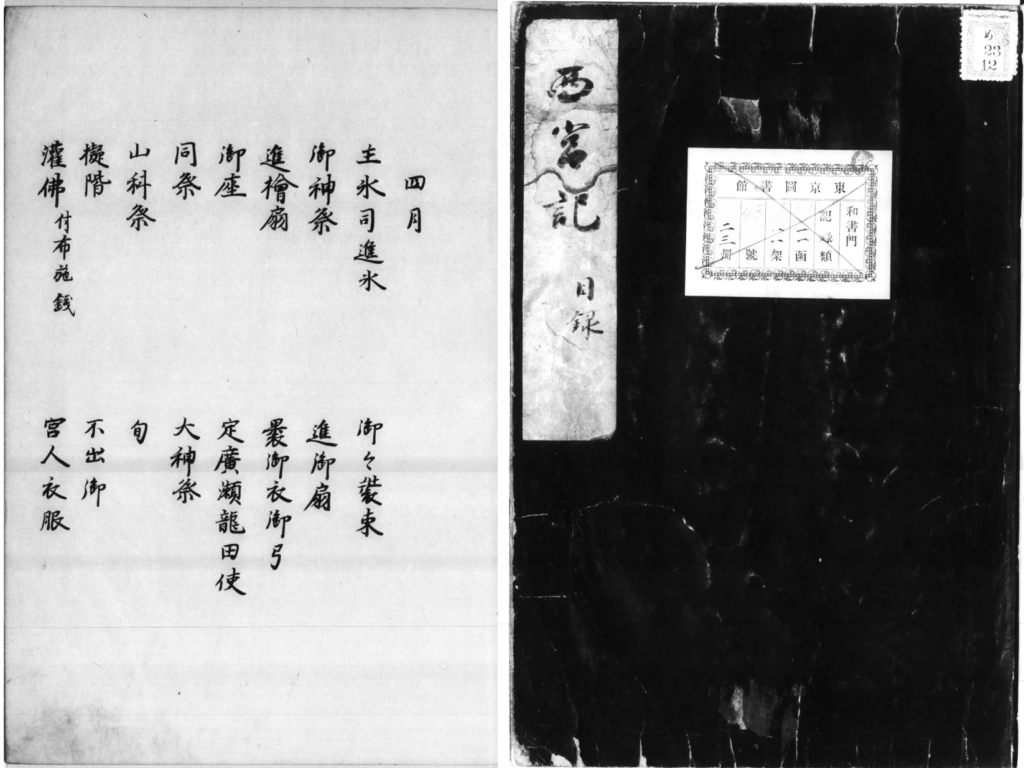 源俊賢著『西宮記』