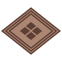 延命長寿や無病息災への願いが込められた、力強い文様の三重襷。菱形が幾重にも重なり、邪気を払う文様として大切にされてきました。